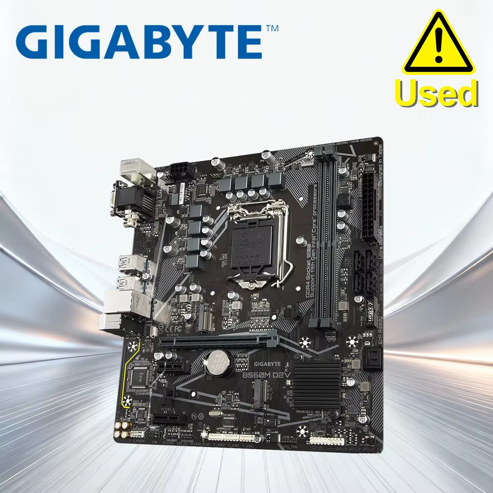 Gigabyte B560M D2V cartes mères LGA 1200 DDR4 64GB M-ATX pour carte mère de bureau Intel B560 M.2 SA