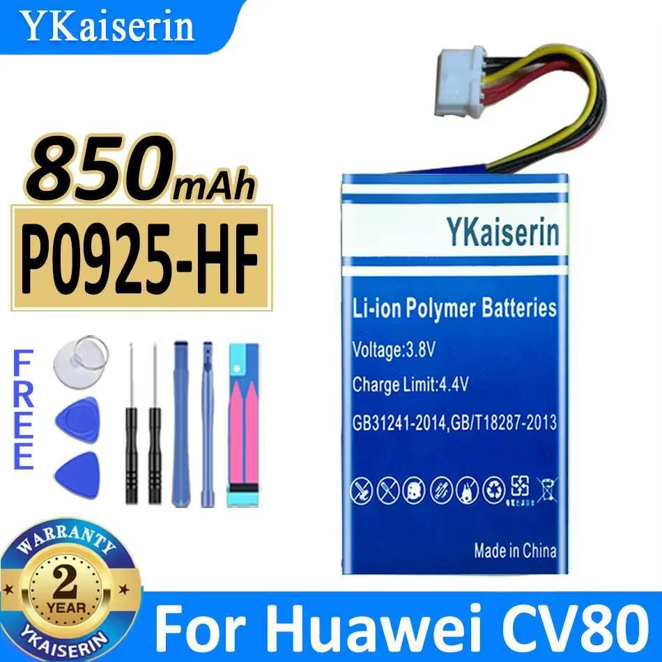 Batterie d'imprimante Photo Portable 850Mah pour Huawei CV80 Mini P0925-HF, alimentation fiable et s