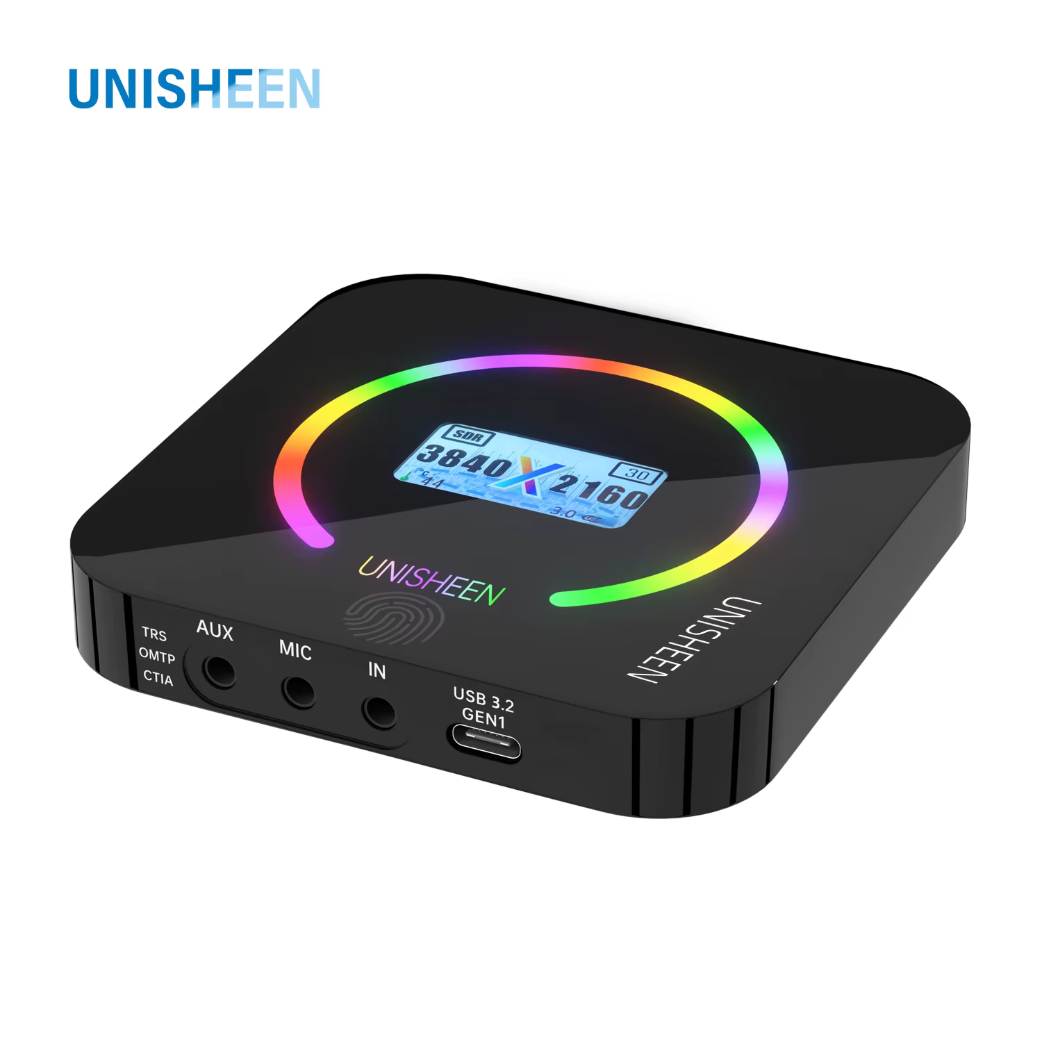 Carte de Capture Vidéo HDMI 4K 60fps pour Diffusion en Direct et Streaming de Jeux PS5 HDR VRR, Comp