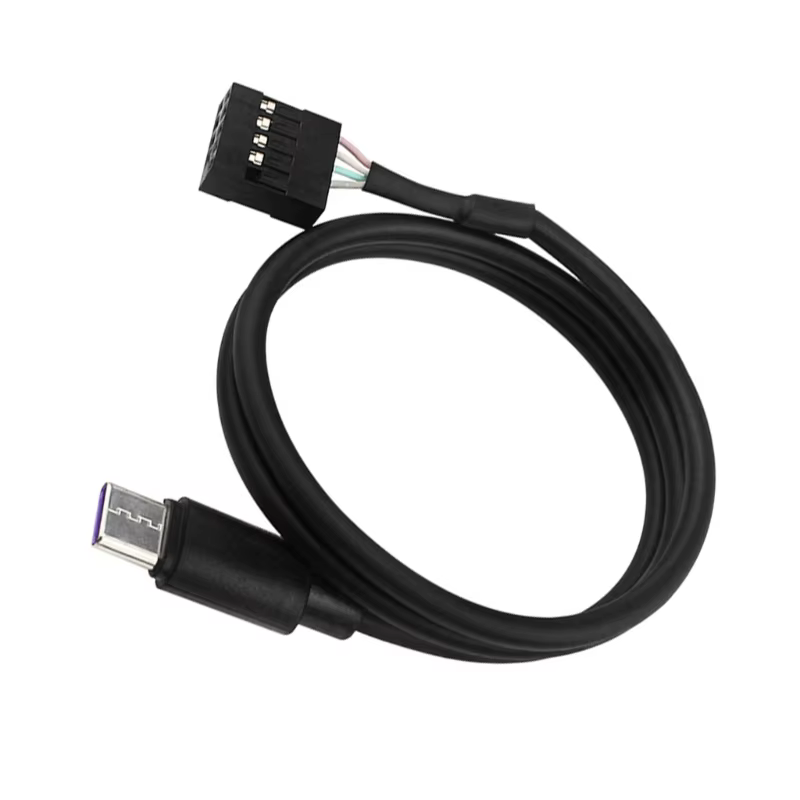 Câble convertisseurs cartes mères PC 9 broches vers USB C pour livraison d écran secondaire