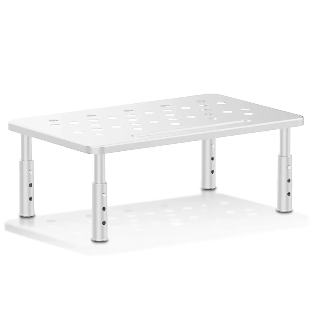 Moniteur d'ordinateur réglable en hauteur, évents de flux d'air, Construction en acier, écran de bur