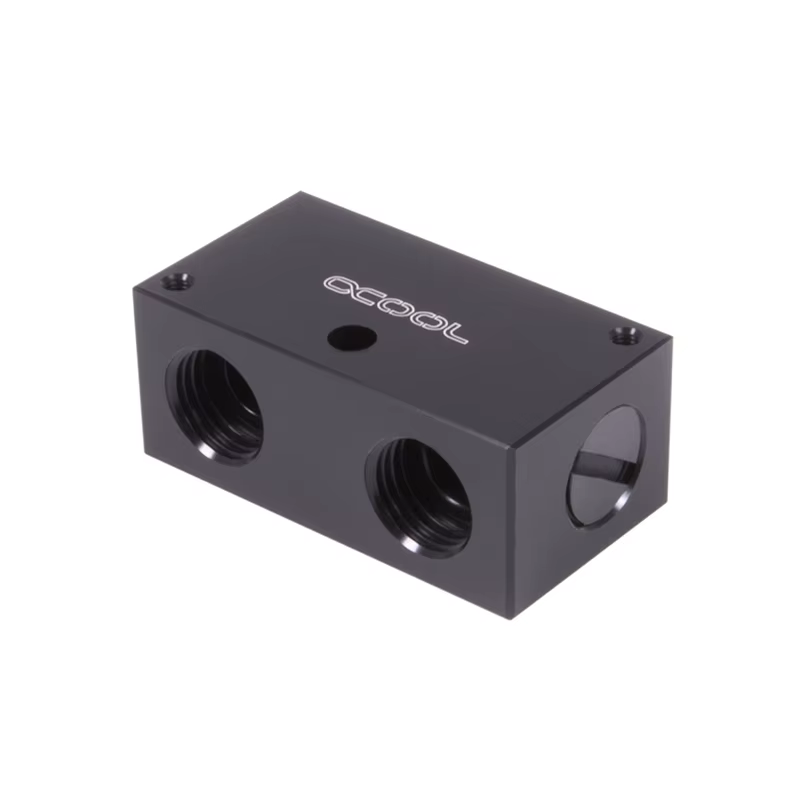 Alphacool ES-Plaque de Distro C1/C2/C3/C5 pour Petit Boîtier, Serveur, Poste de Travail, Refroidisse