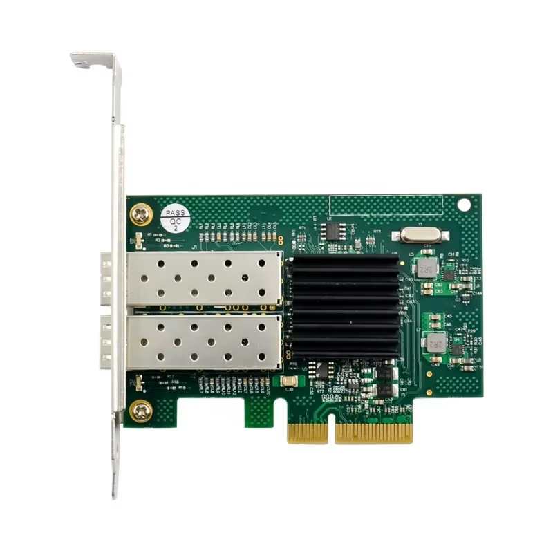 Carte réseau réseau fibre PCI-E Tage vers Gigabit, 1000M, PCIe Dual Wrechargeable, 82576EB