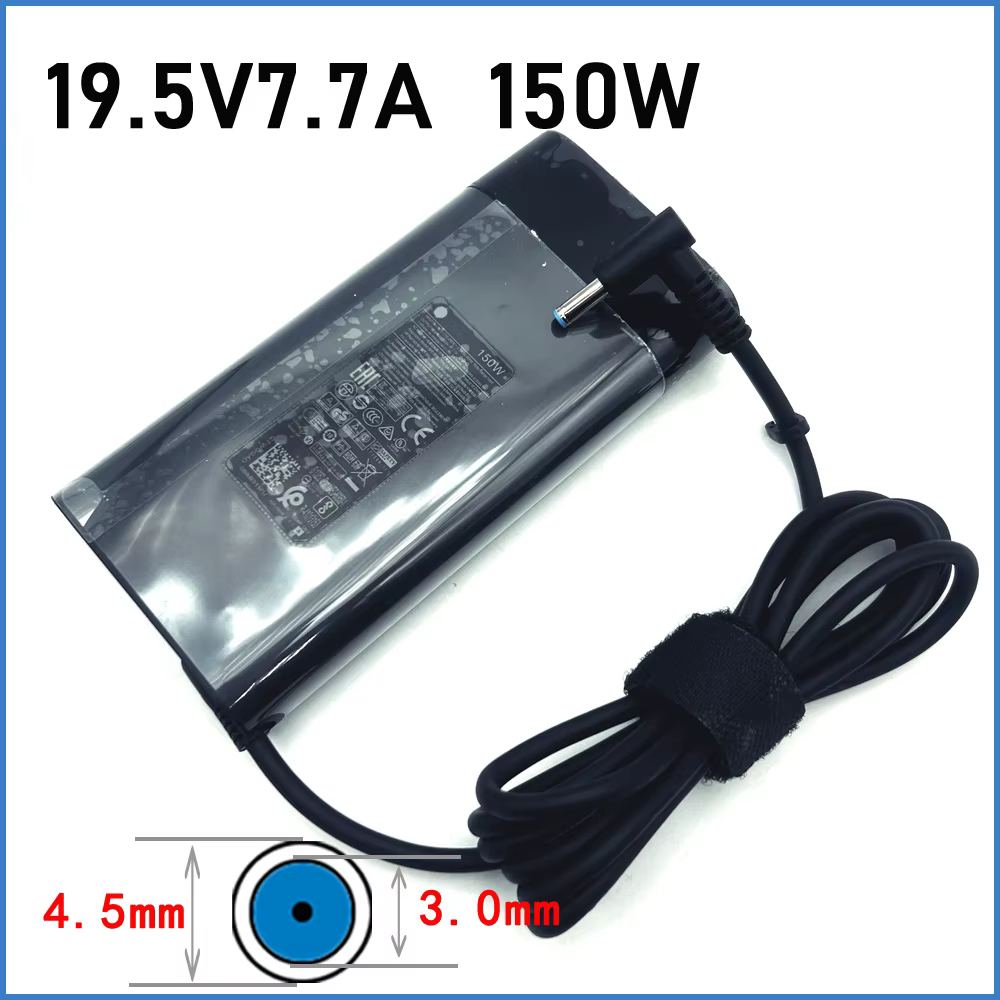 Chargeur d'origine pour ordinateur portable, 150W, 19.5V, 7,7 a, pour HP Zbook 15 16 17 15U 15V G9 G