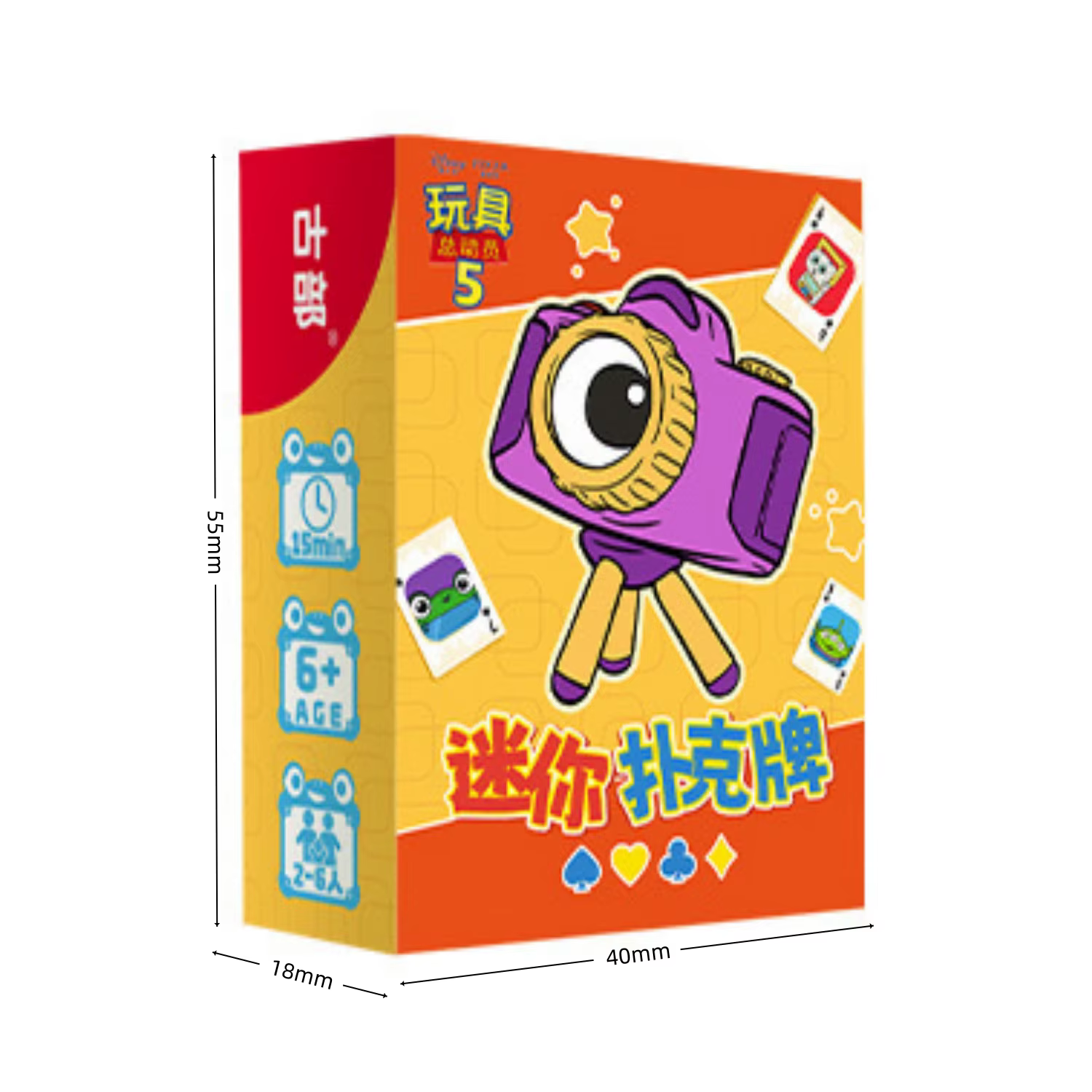 Jeu de cartes de poker Toy Story 5, jeu de société de table, cartes à jouer de dessin animé, jeu de 