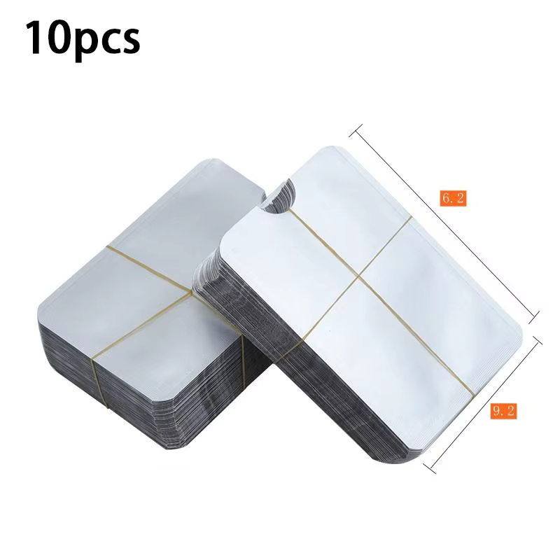 Lot de 10 protège-cartes anti-scannage RFID pour la sécurité des cartes bancaires en déplacement, en