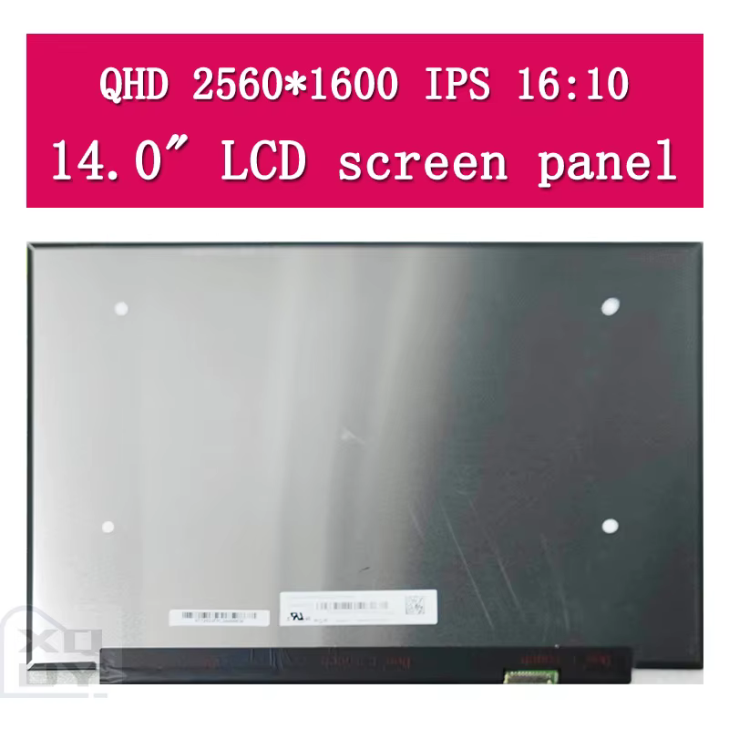 Écran LCD 16:10 120Hz, affichage IPS NE140QDM-NX1 V18.0, sans écran tactile, EDP 40 broches, 2560x16