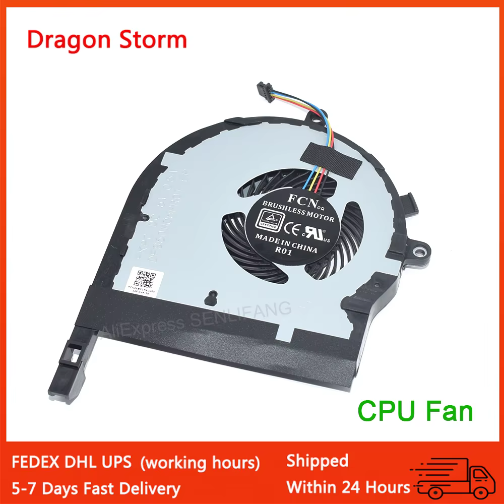 Nouveau ventilateur de refroidissement CPU GPU pour ordinateur portable ASUS TUF Gaming ZX80G FX504 