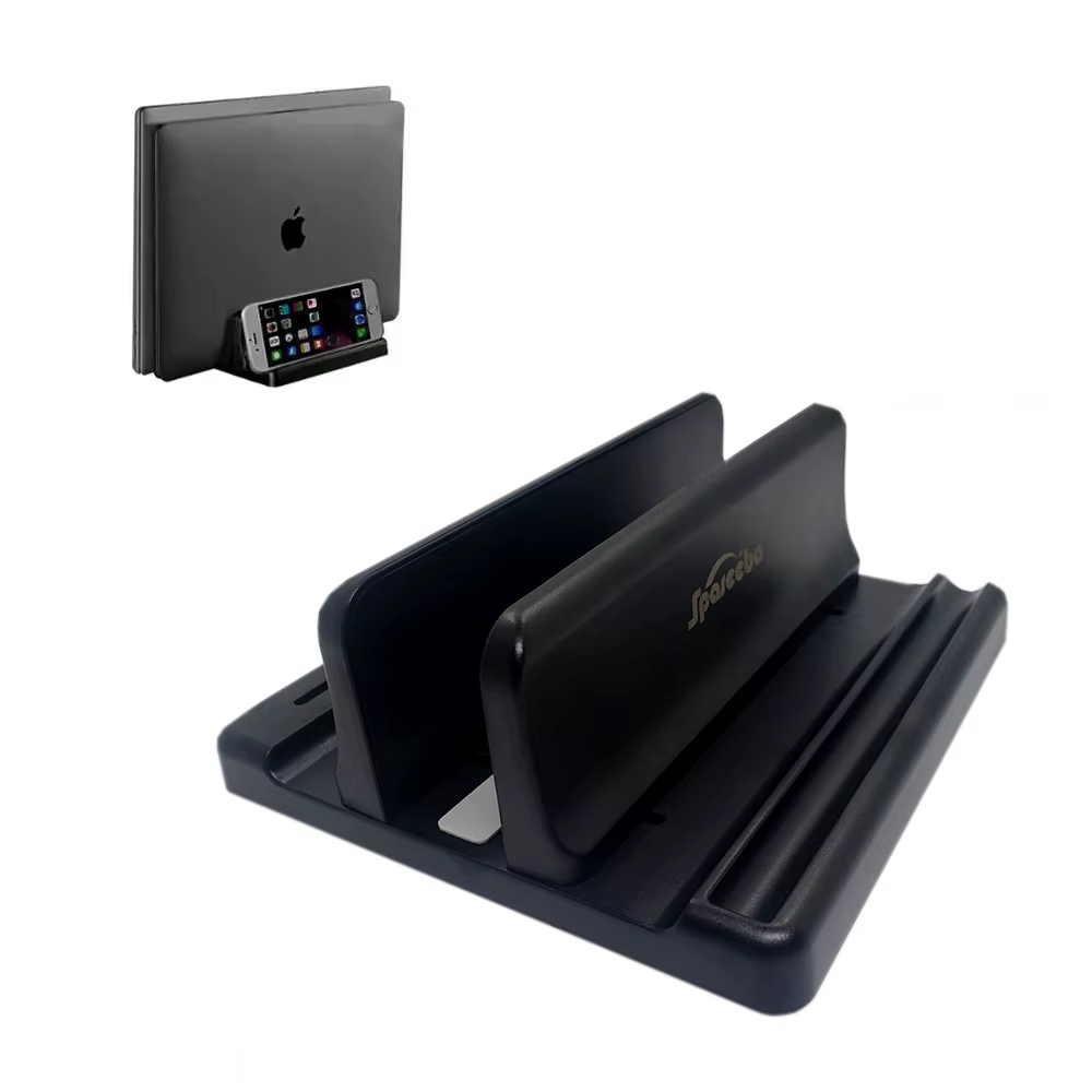 Support Vertical pour ordinateur portable de bureau, permettant de gagner de l'espace, facile à plac