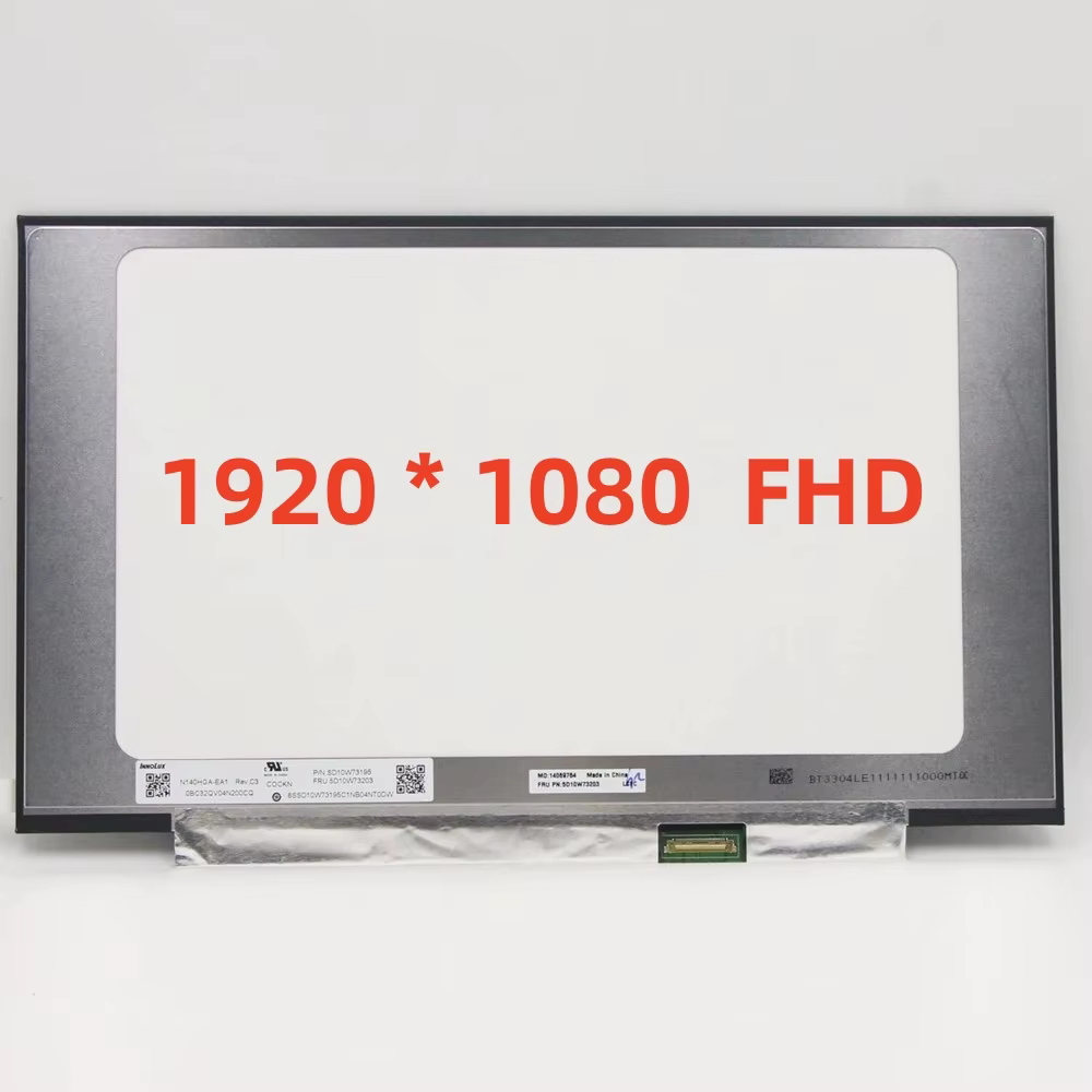Écran LCD pour ordinateur portable 14 pouces, NT140FHM-N44 N32 N45 N43 B140HTN02.0 N140HCA-EBA B140H