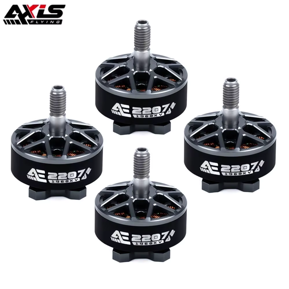 AxisFlying AE2207 V2 1860KV 1960KV 4 ~ 6S Lipo moteur sans balais arbre de 5mm adapté à l'hélice de