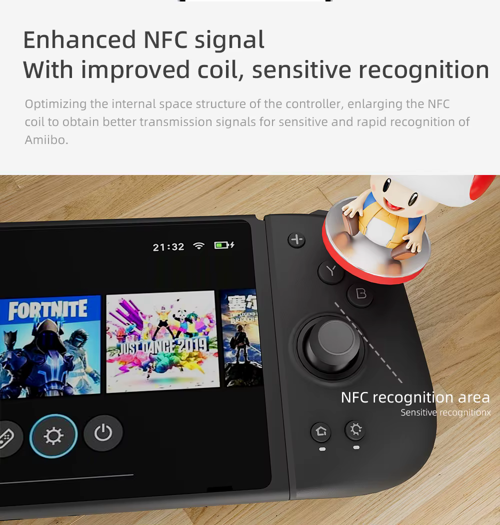 MOBAPAD M6 Gemini M6s contrôleur de Console de jeu pour Nintendo Switch Joypad poignée gauche droite