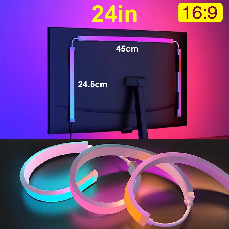Bande lumineuse de synchronisation pour écran d'ordinateur, moniteur Ambilight, lumières LED, éclair
