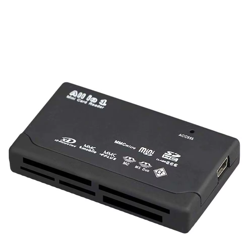 Lecteur de carte mémoire tout-en-un 480Mbps USB lecteur de carte externe SD SDHC MMC M2 MS XD CF TF 