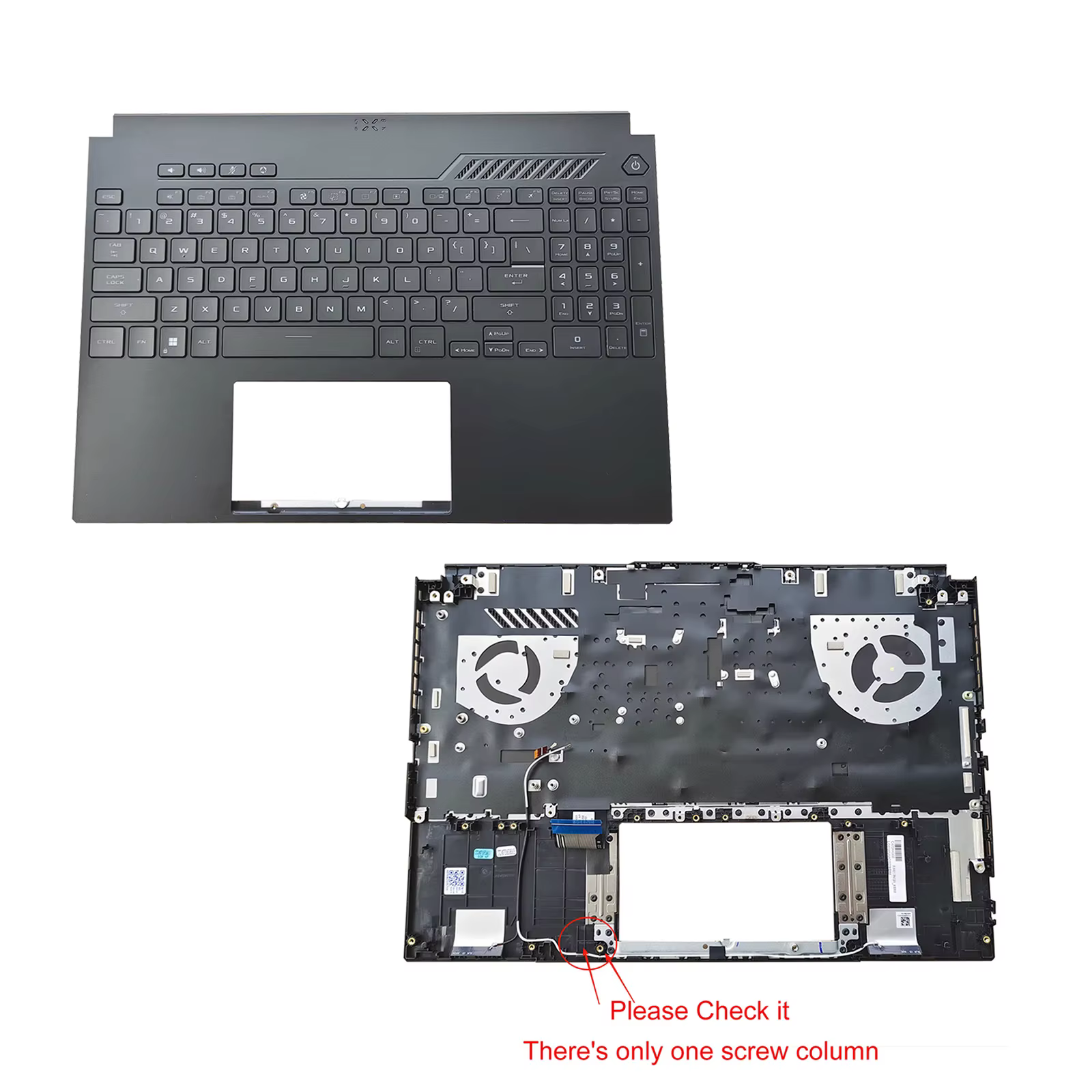 Nouveau pour ASUS TUF Gaming A16 FA617 FA617NS FA617XS FX617 coque supérieure repose-paume avec clav