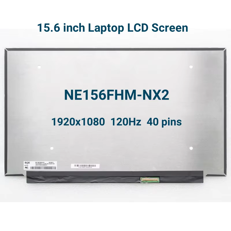 15.6 120Hz écran LCD d'ordinateur portable NE156FHM-NX2 pour DELL G15 G5505 G5510 G5511 G5515 pannea
