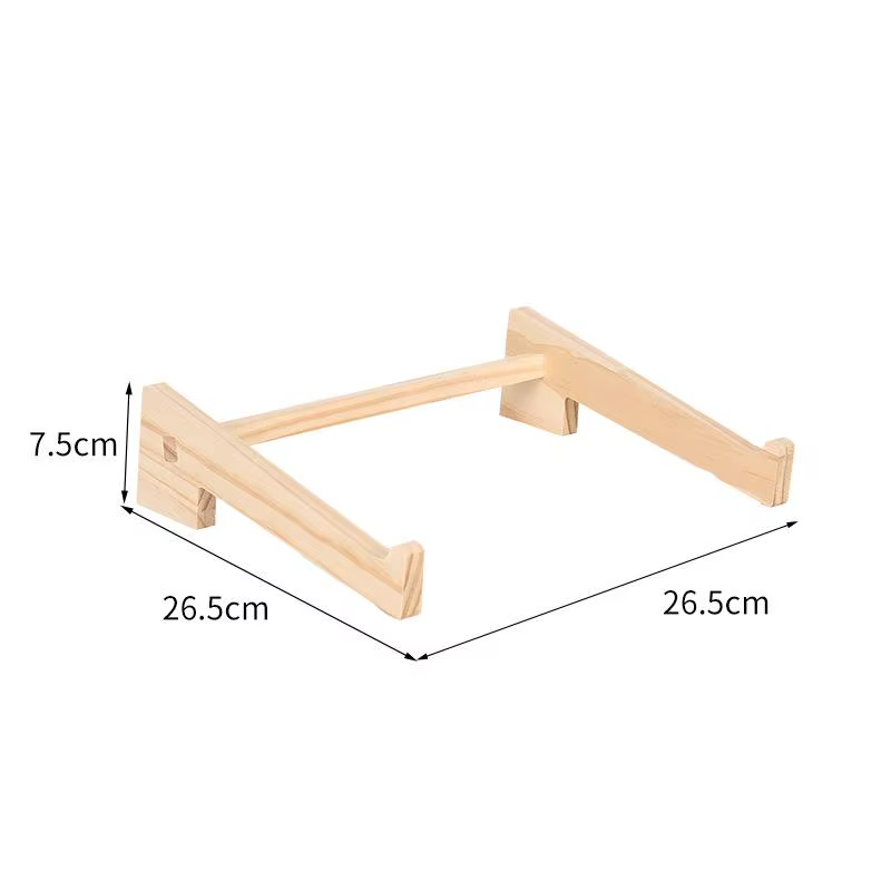 Support d'ordinateur portable en bois, 1 pièce, support de refroidissement pour ordinateur portable,