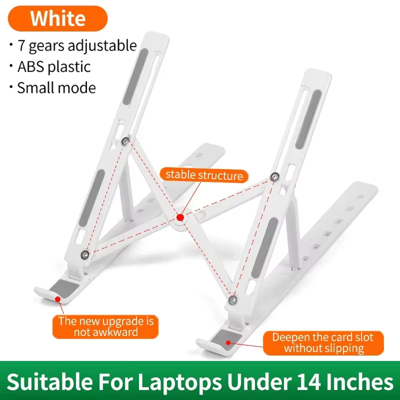 Support réglable pour ordinateur Portable et pliable, support pour moniteur d'ordinateur, pour Macbo