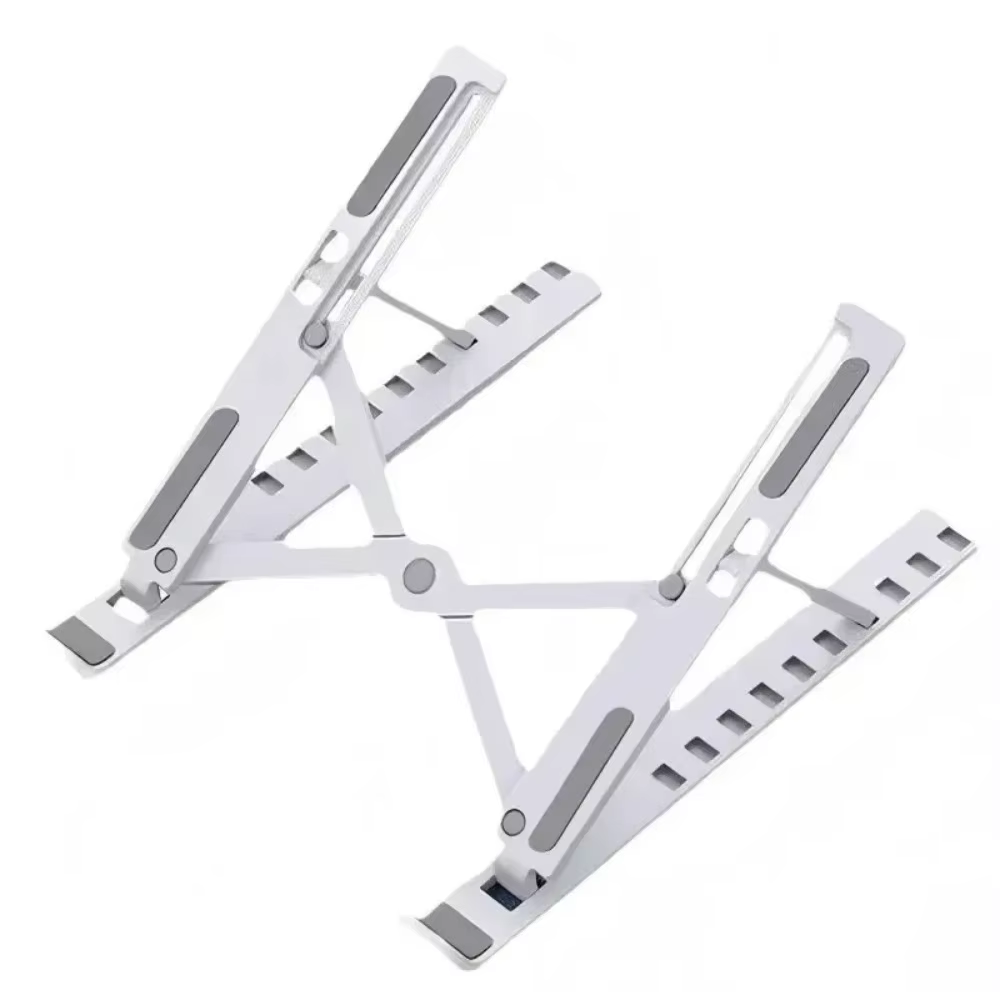 Support pliable pour ordinateur portable en matériau ABS, support réglable pour ordinateur portable,