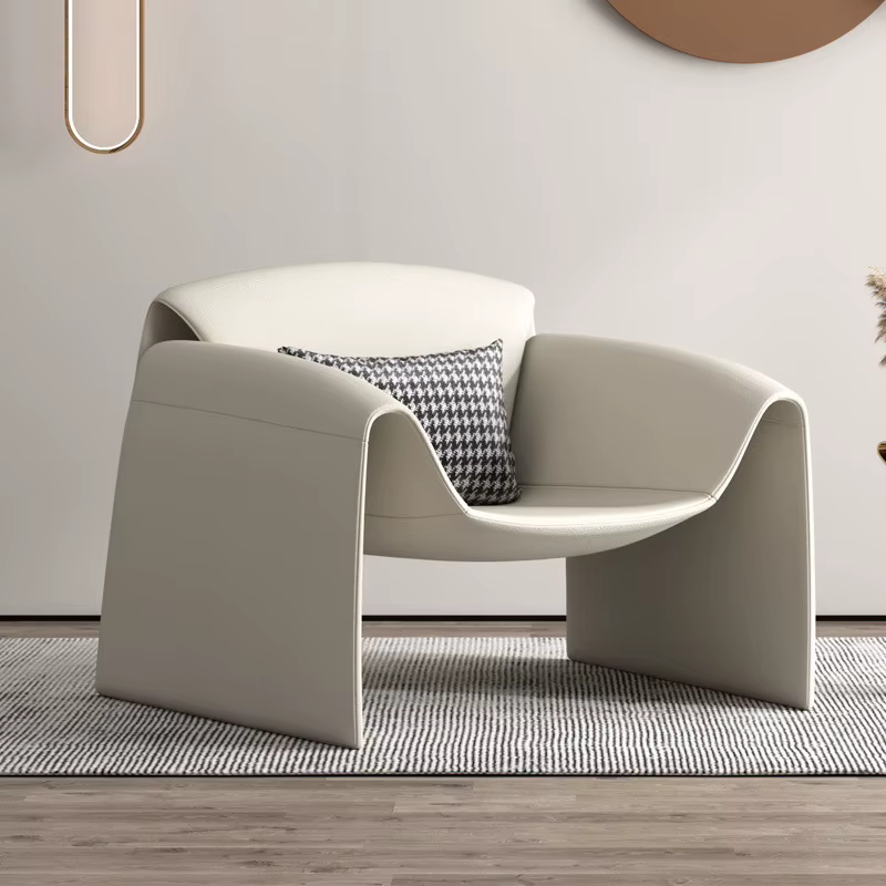 MOMO-Chaise simple en forme de crabe, meuble de salon, de luxe, minimaliste, italien, haut de gamme,
