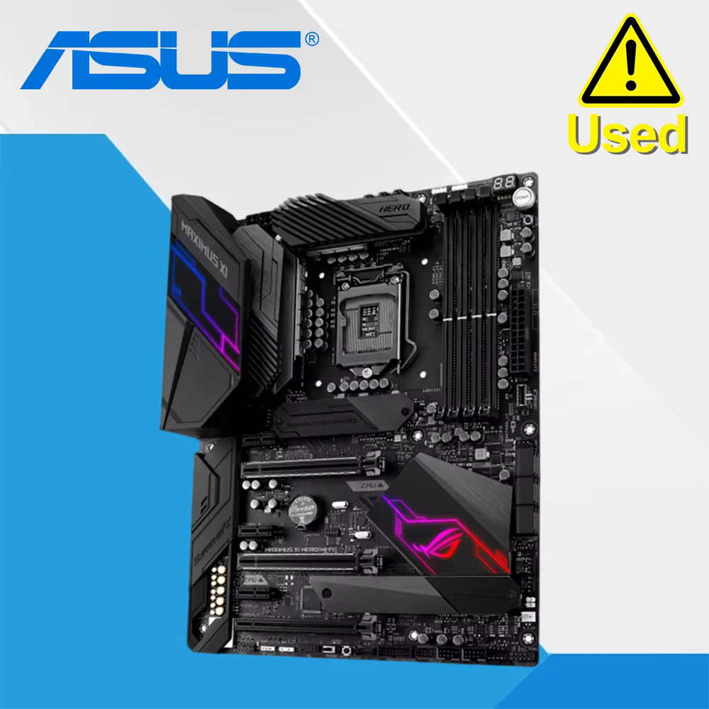 Carte mère de jeu ASUS ROG Maximus XI Hero (Wi-Fi) Z390 LGA1151 (Intel 8e et 9e génération) ATX
