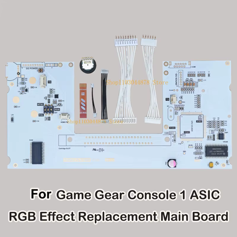Nouvelle carte mère de remplacement améliorée (monocarte) avec lumières RGB colorées sans processeur