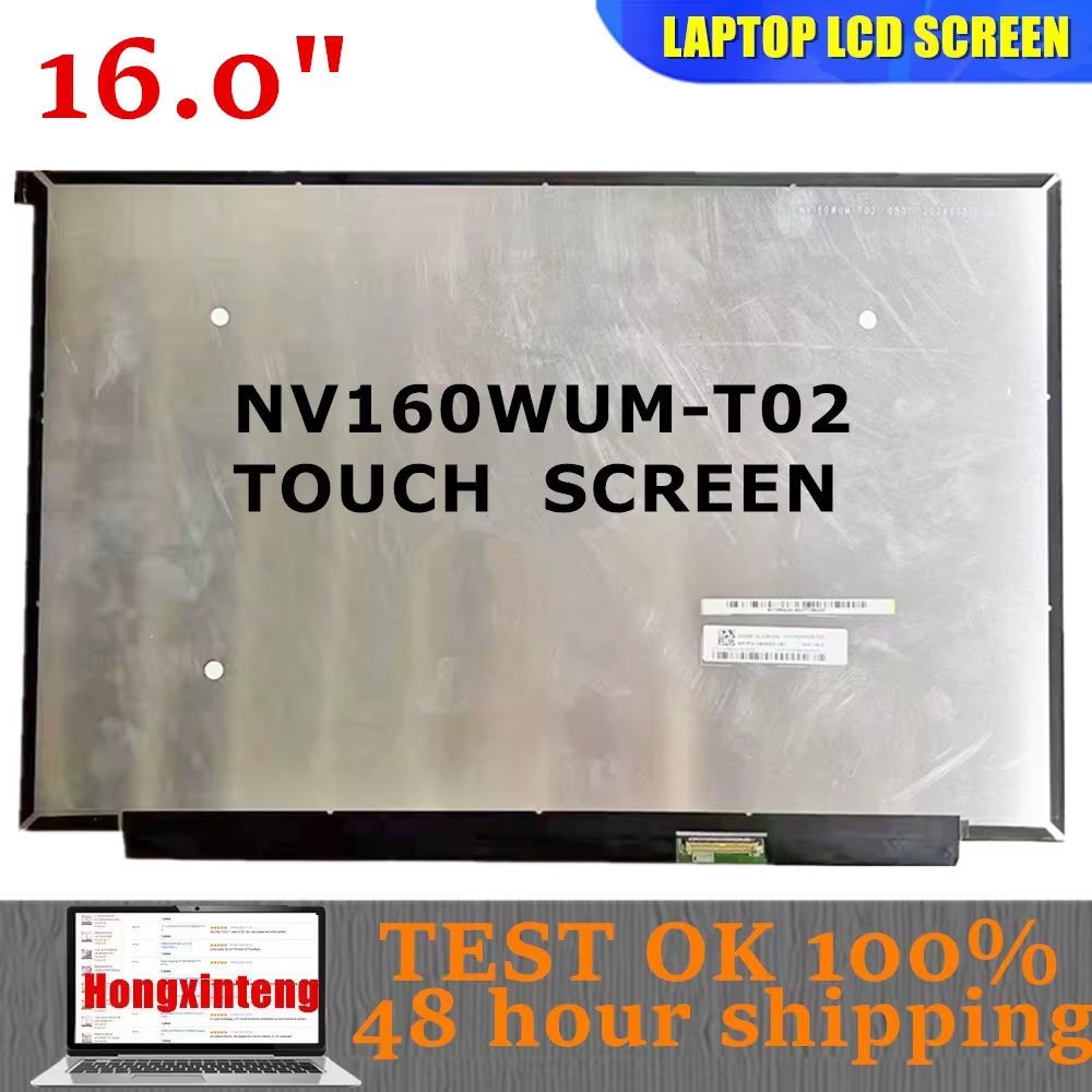 NV160WUM-T02 NV160WUM T02 Écran tactile d'ordinateur portable original NEUF de 16,0 pouces 1920×1200
