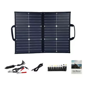 Kit de panneaux solaires portables pour le camping et les camping-cars : Station d'alimentation plia