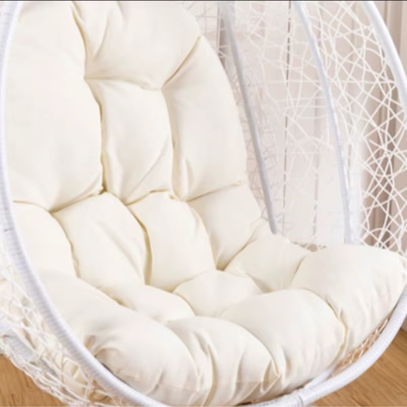Coussins de chaise en forme d'œuf, pour mobilier d'extérieur, imperméable, remplacement pour chaises