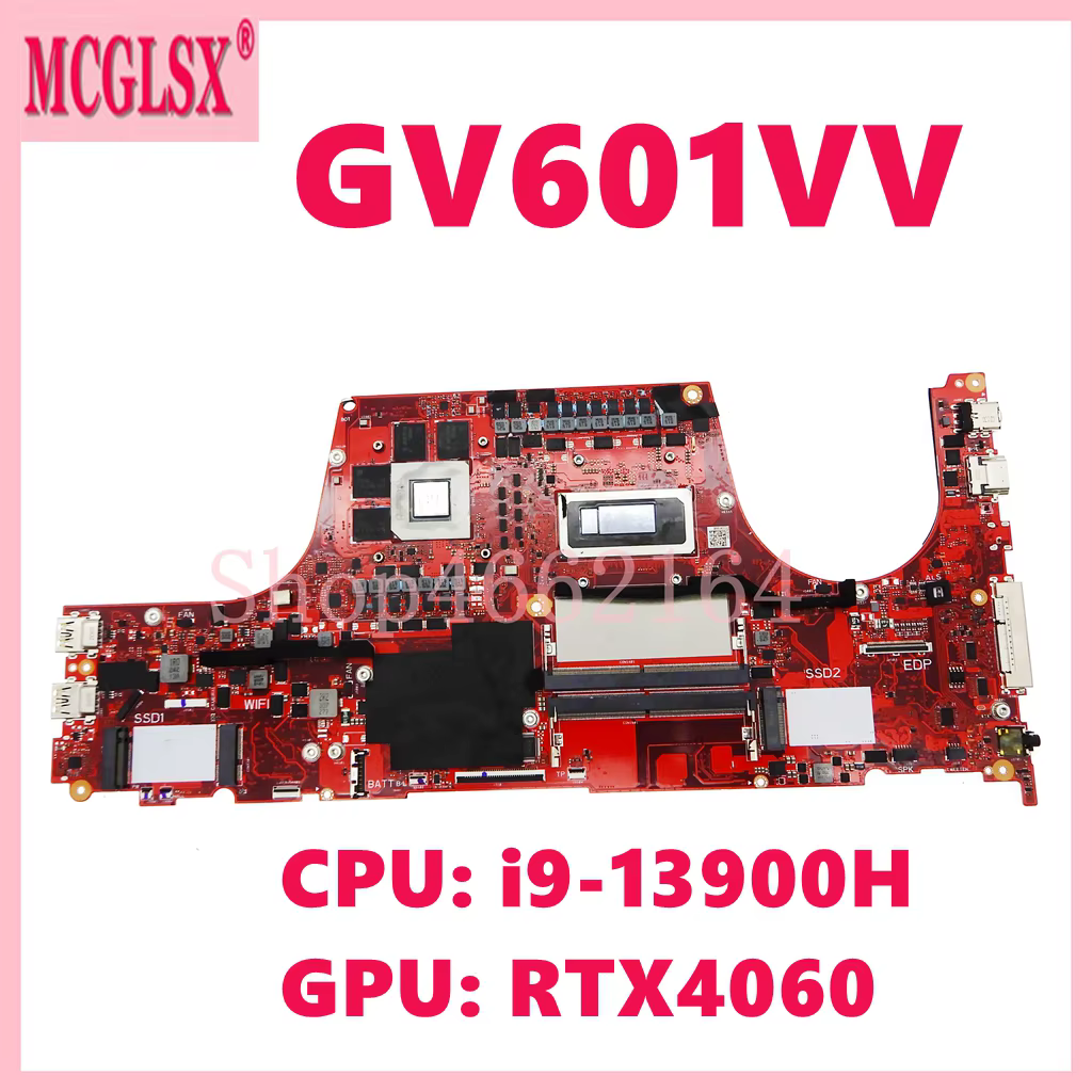 GV601VV avec i9-13900H CPU RTX4060 carte mère GPU pour ASUS ROG Flow X16 GV601V GV601VV carte mère d