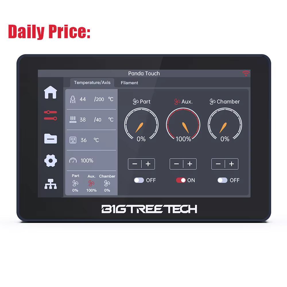 BIGTREETECH Panda Touch 5 pouces écran tactile Wifi affichage pour Bambulab P1P P1S multi-imprimante