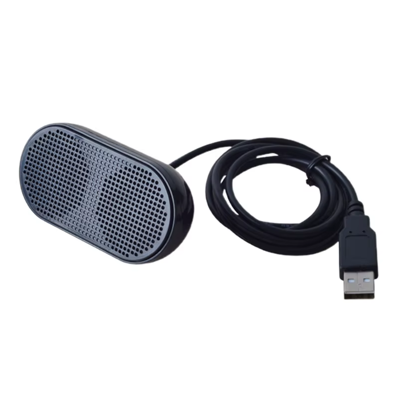 CPDD – haut-parleurs jeu filaires USB, caisson basses avec Microphone, suppression du bruit, son sté