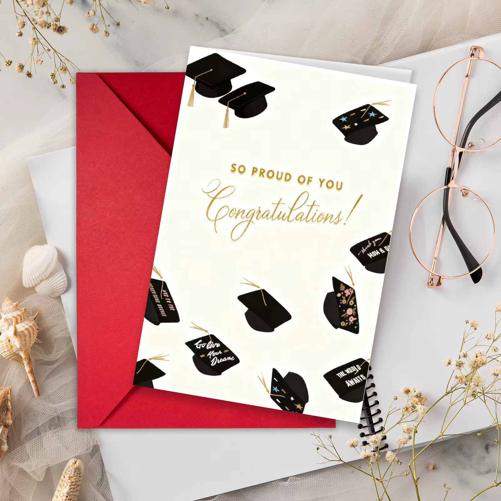 Carte-cadeau de la saison des diplômes, remerciement pour les enseignants, encouragement, bénédictio
