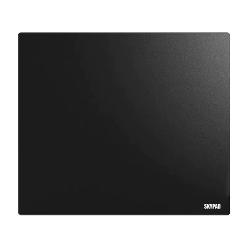 Tapis de souris de jeu en verre Skypad SORA noir et blanc, surface givrée améliorée, tapis de bureau
