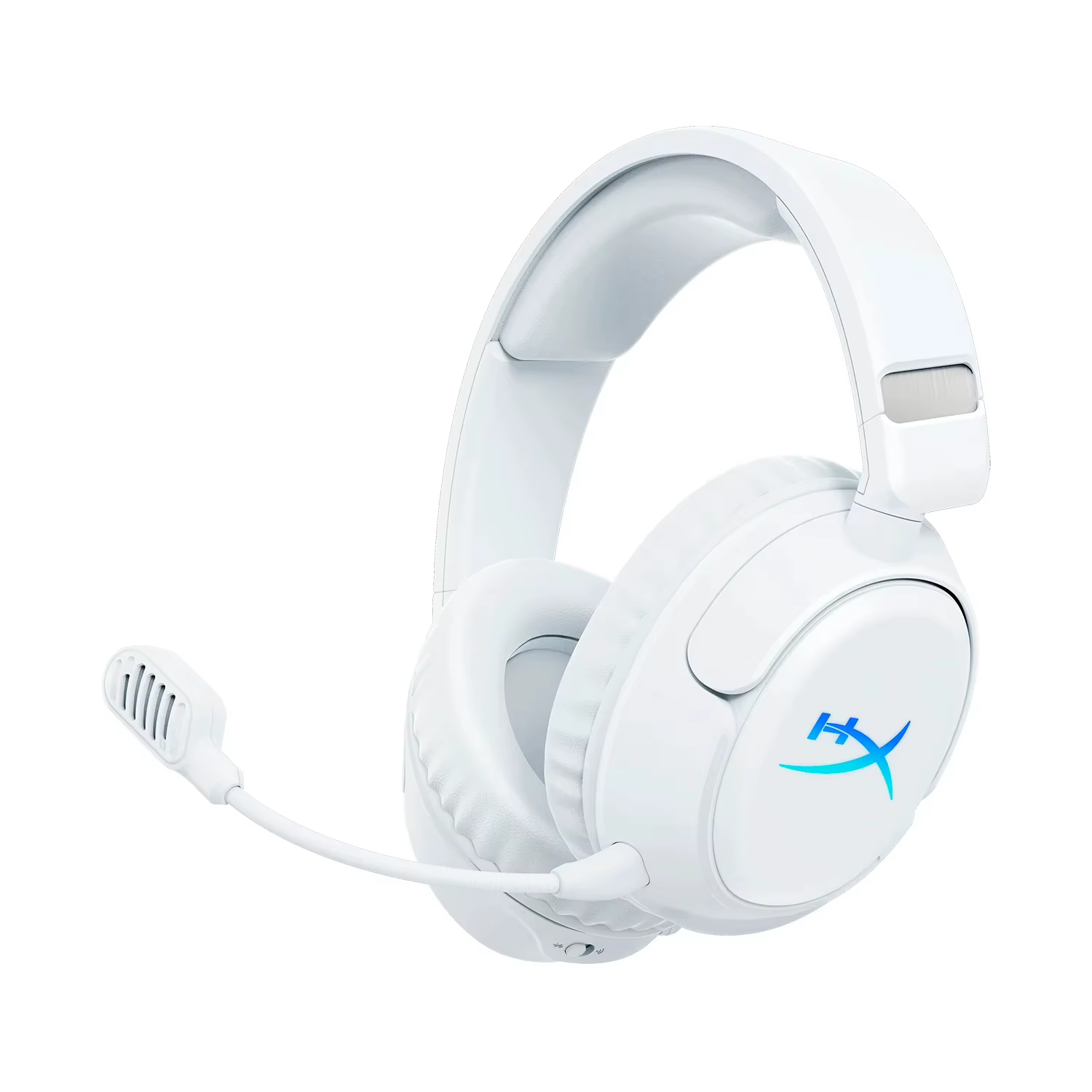 Casque de jeu sans fil HyperX Cloud Flight 2, Bluetooth, éclairage RVB personnalisable, plaques amov