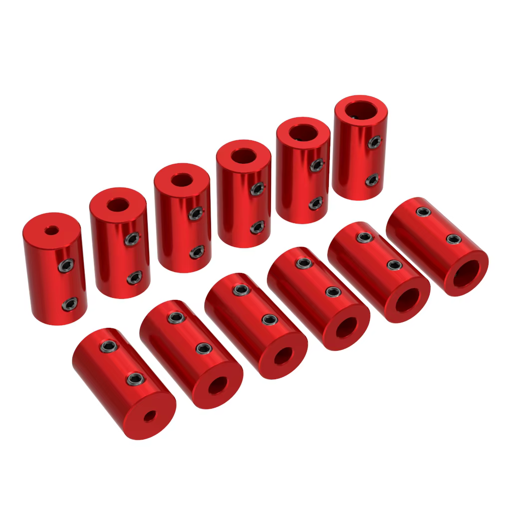 D12L20 alésage 2mm 3mm 4mm 5mm 6mm 8mm 10mm connecteur de moteur de coupleur d'arbre de couplage rig