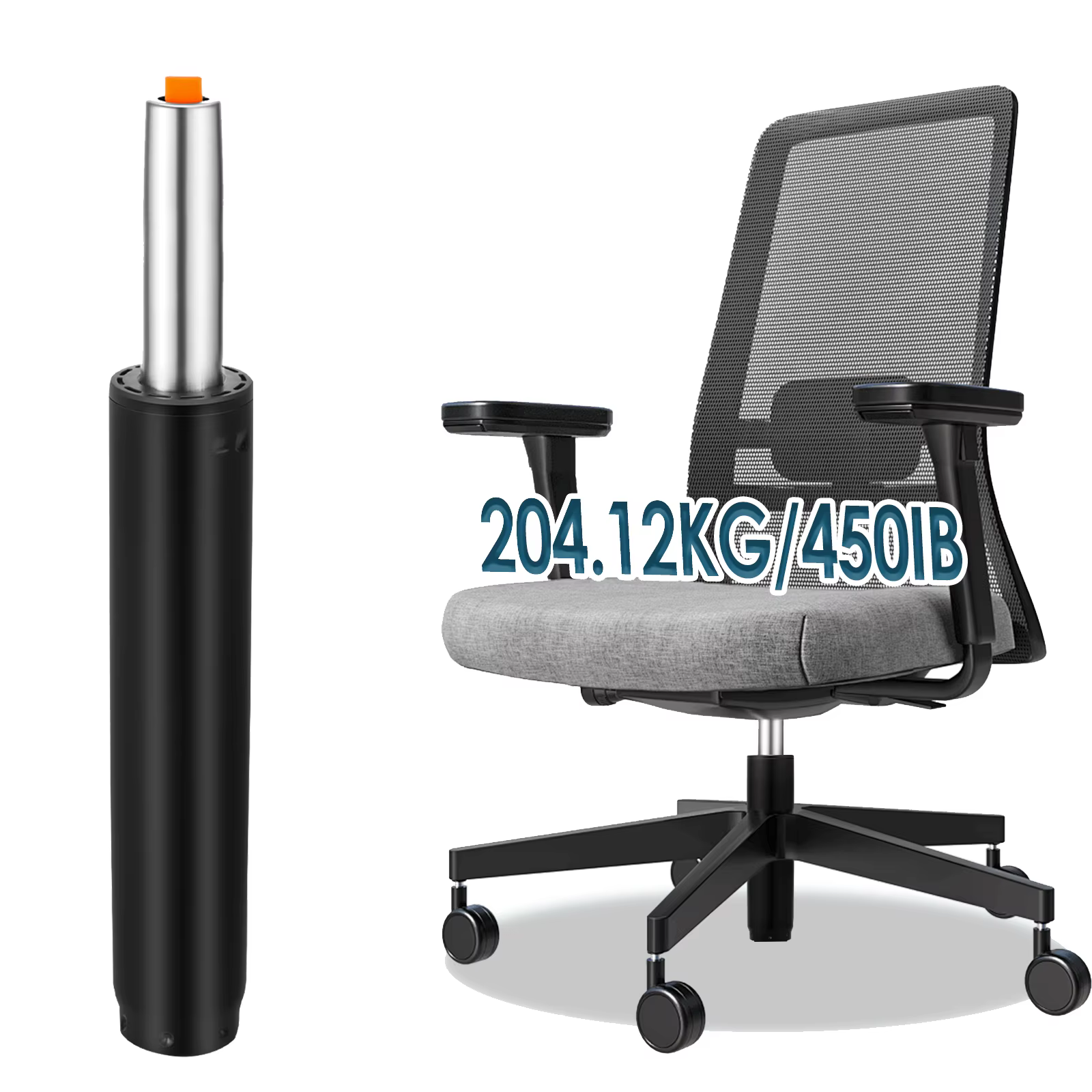 Ressort à gaz ascenseur à gaz chaise de bureau remplacement ressort à gaz cylindre 30-50 cm ressort