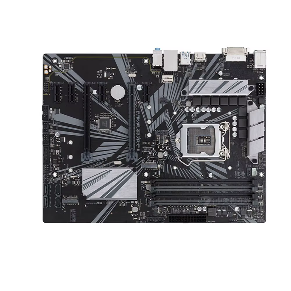 Pour PRIME Z370-P II LGA 1151 Intel Z370 prise en charge 8e 9e génération Core I7 I5 I3 Intel 64GB A