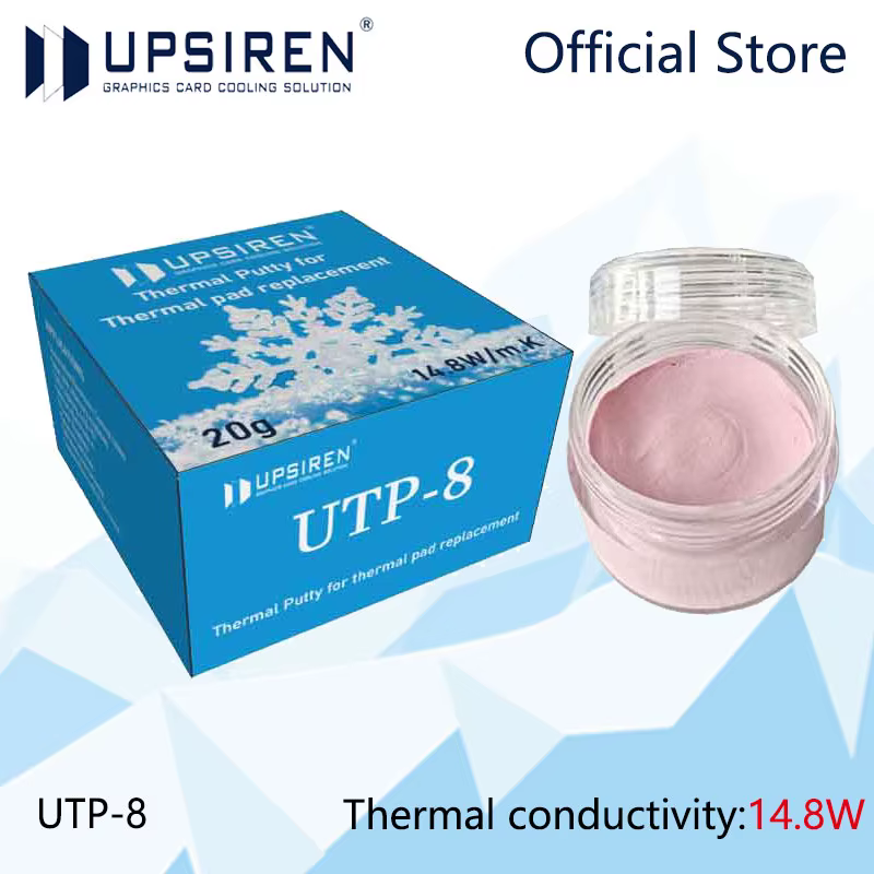 UPSIREN mastic thermique UTP-8 pour processeur VGA GPU IC refroidissement rapide tampon thermique re