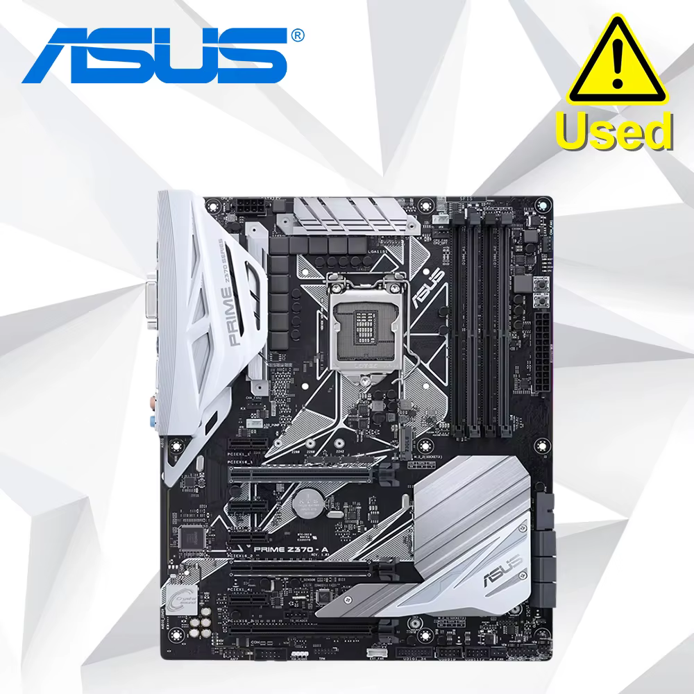 Carte mère ASUS PRIME Z370-A LGA1151 DDR4 DP HDMI DVI M.2 USB 3.1 Z370 ATX