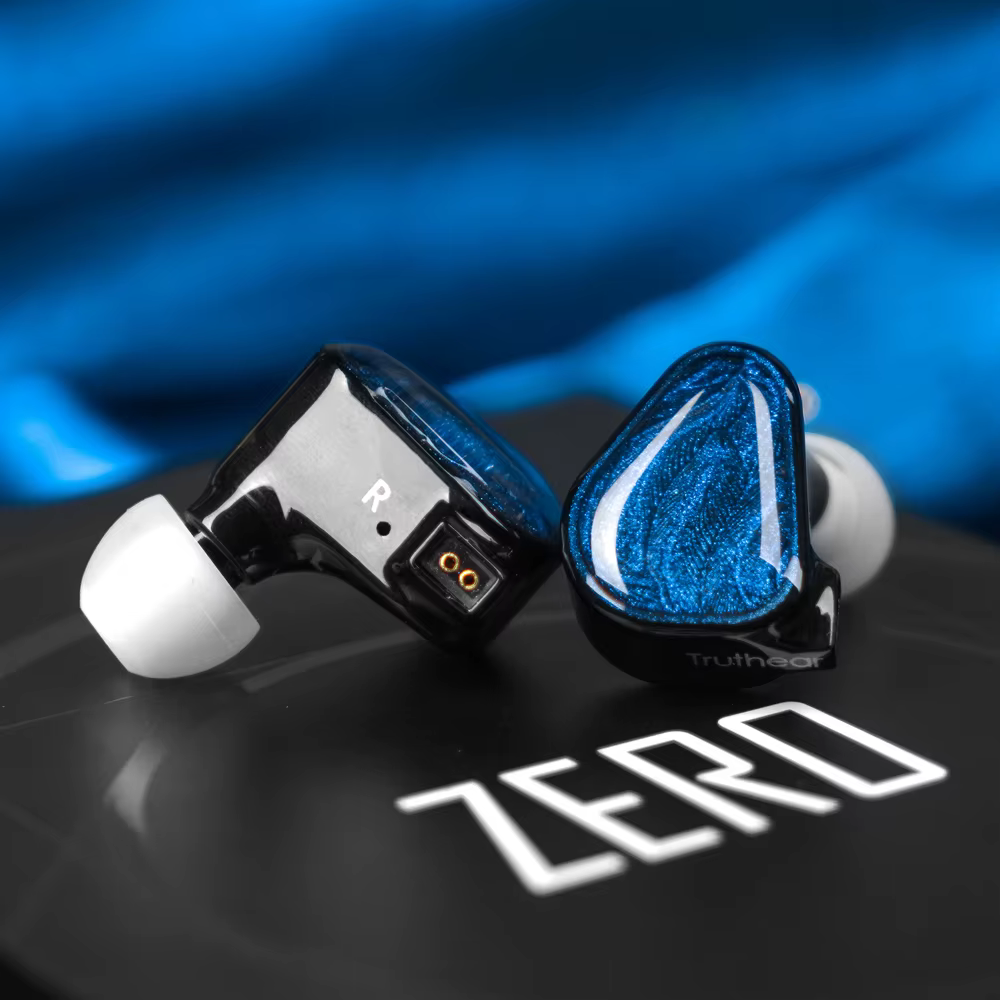 TRUTHEAR x Crinacle ZERO écouteur double pilotes dynamiques IEMs avec câble 0.78 2 broches jeu bassE