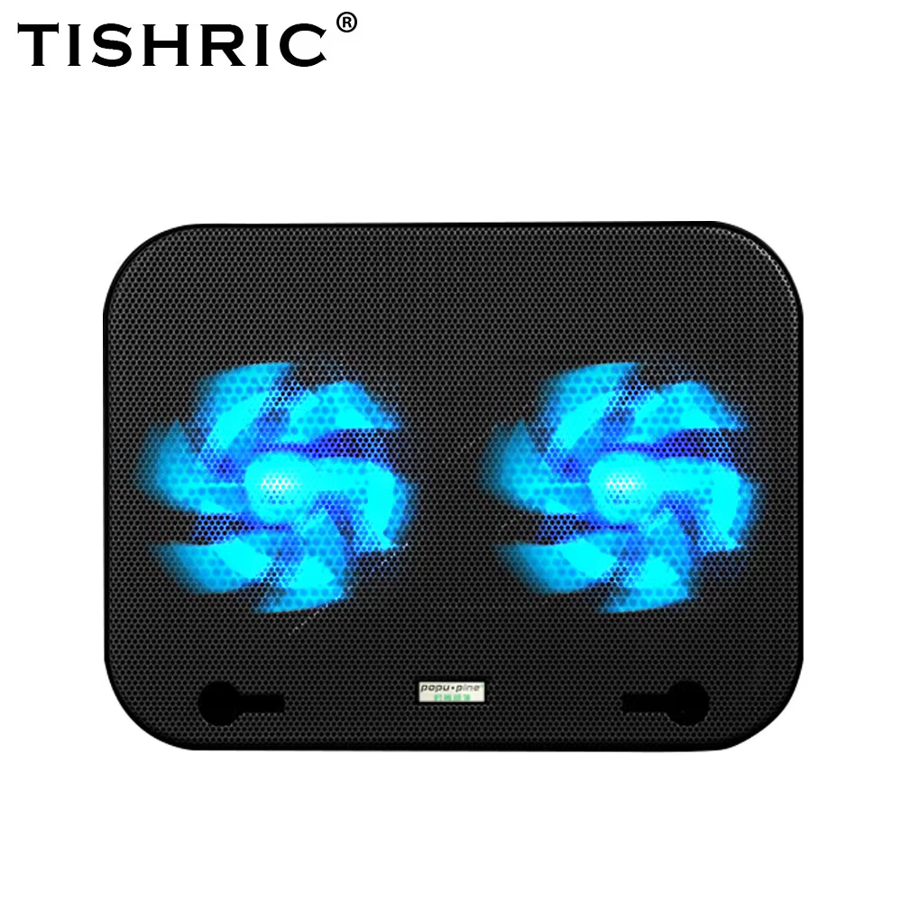 TISHRIC-Refroidisseur pour ordinateur portable avec ventilateur, refroidisseur pour ordinateur porta
