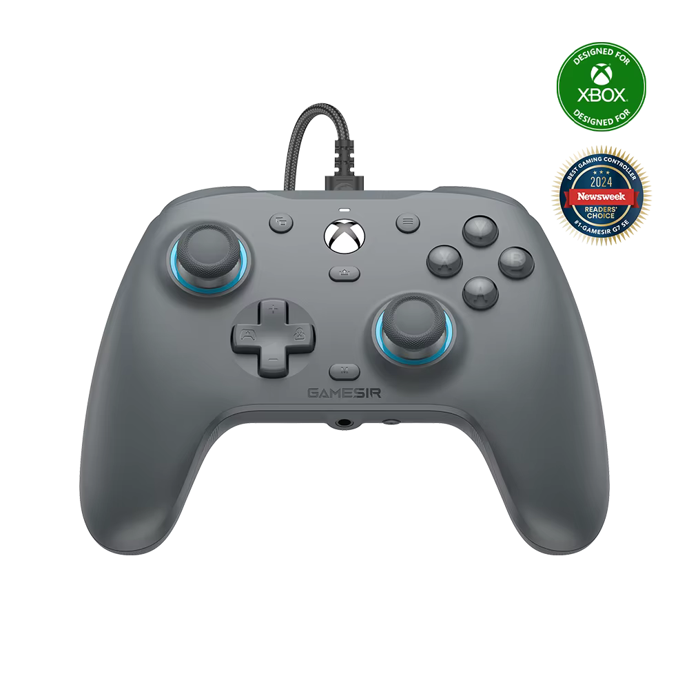 Nouveau contrôleur de jeu GameSir G7 SE gris manette filaire pour Xbox série X S, XSS XSX Xbox One,