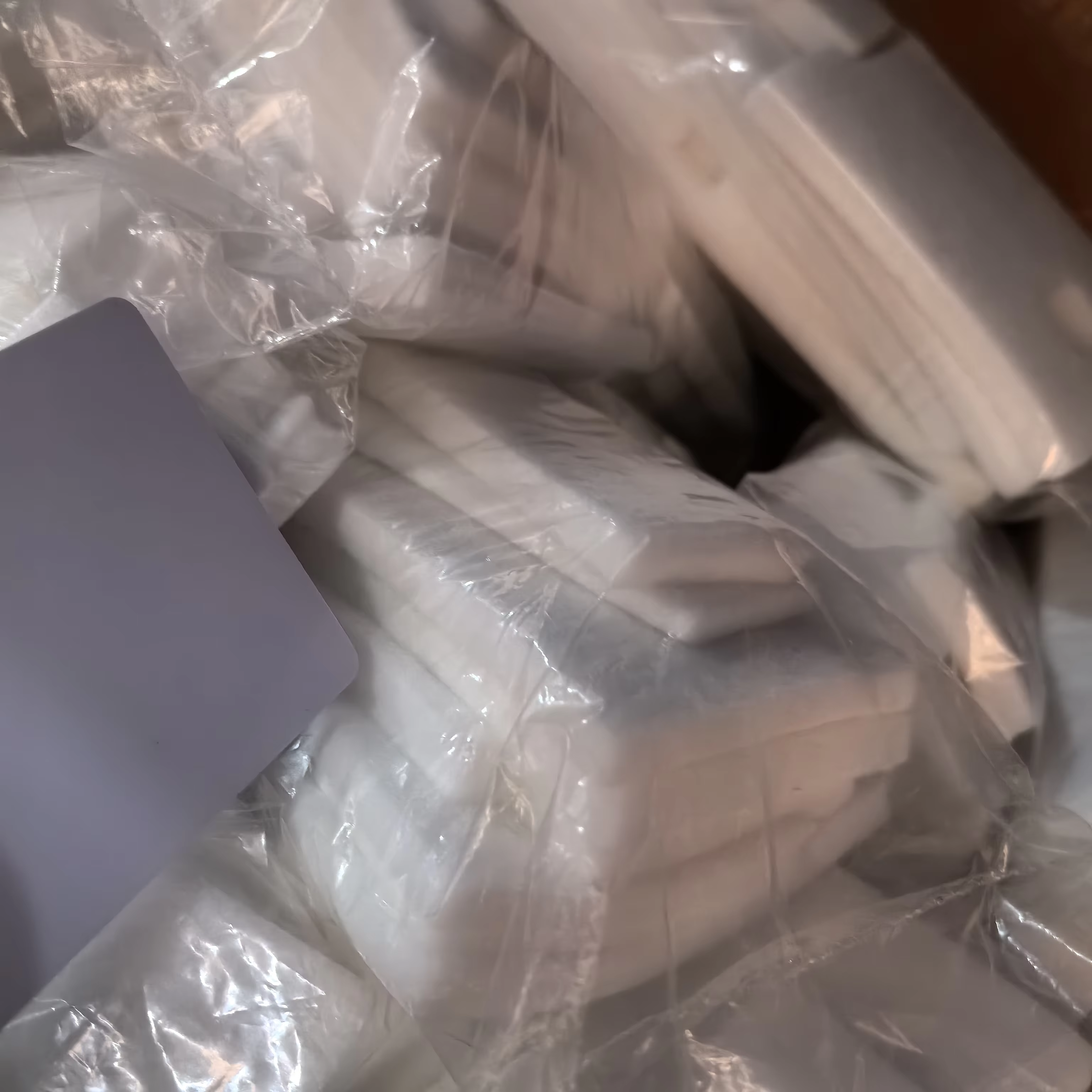230 pièces blanc blanc jet d'encre imprimable PVC carte étanche en plastique carte d'identité carte