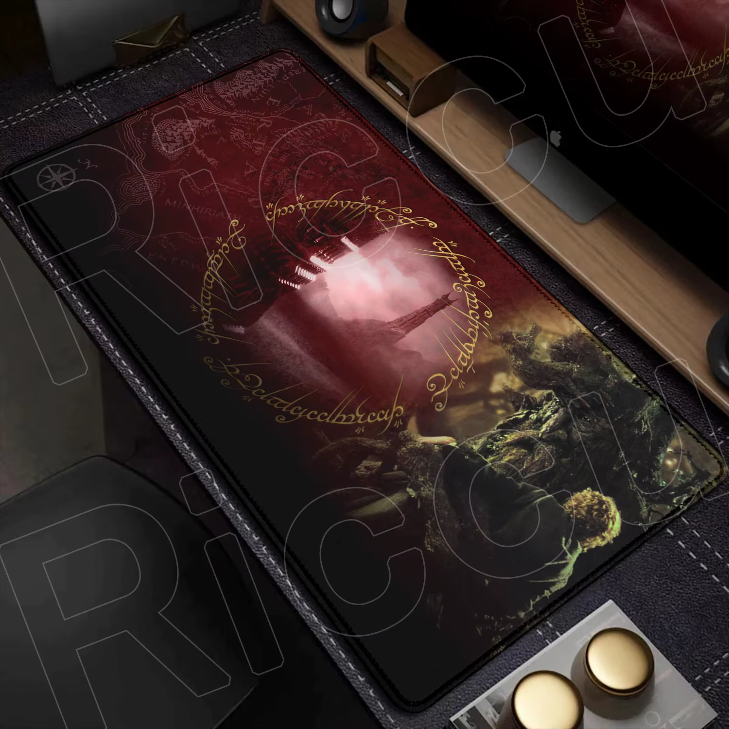 Tapis de souris de jeu film chaud l-lord des anneaux tapis de souris HD XXL tapis de Table de clavie