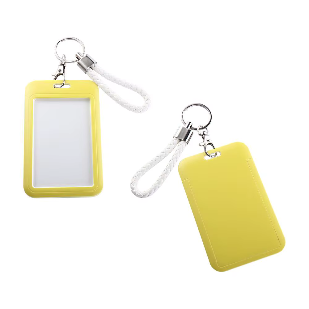 Fournitures scolaires pour étudiants, carte de travail, carte de crédit, porte-clés, porte-cartes d'