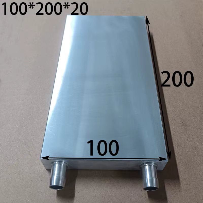 Bloc de refroidissement à eau en aluminium, radiateur de refroidissement CPU GPU pour PC, système de