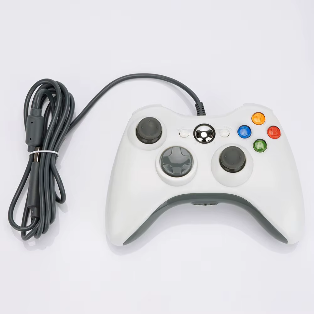 Manette de jeu filaire 360, contrôleur de jeu filaire pour PC compatible Steam et adaptable aux syst