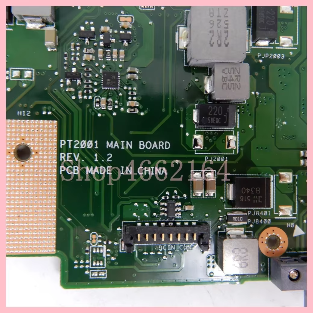 Carte mère pour ordinateur portable ASUS AiO PT2001, avec processeur i3-5010U, 100% testée, OK