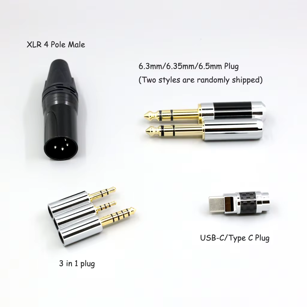 Câble d'écouteur mixte en graphène 7N OCC blindé, pour Sennheiser HD580 HDfemale HD650 HDxxx HD660S 